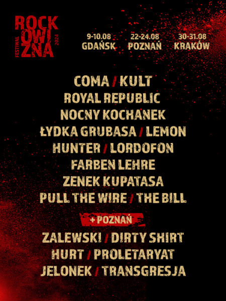 KARNET: 30-31.08.2024 Rockowizna Festiwal Kraków - festiwal
