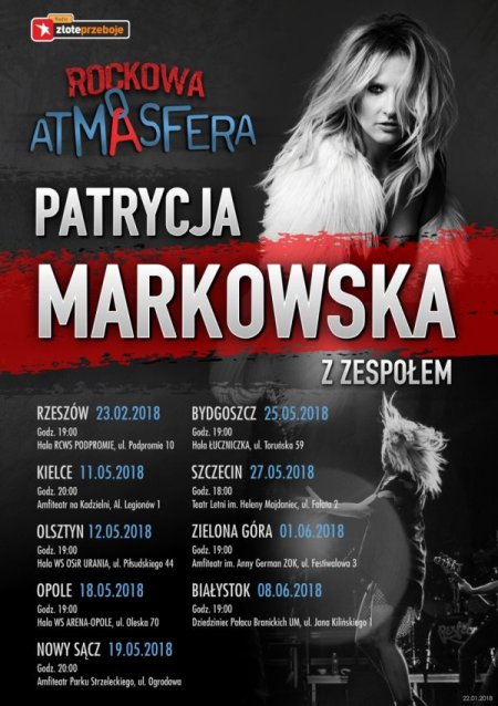 ROCKOWA ATMASFERA - Patrycja Markowska - koncert
